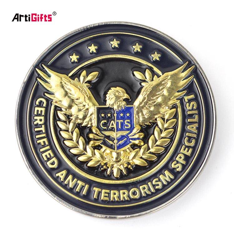 CIA Central Intelligence Agency American Silver Eagle Challenge Coin