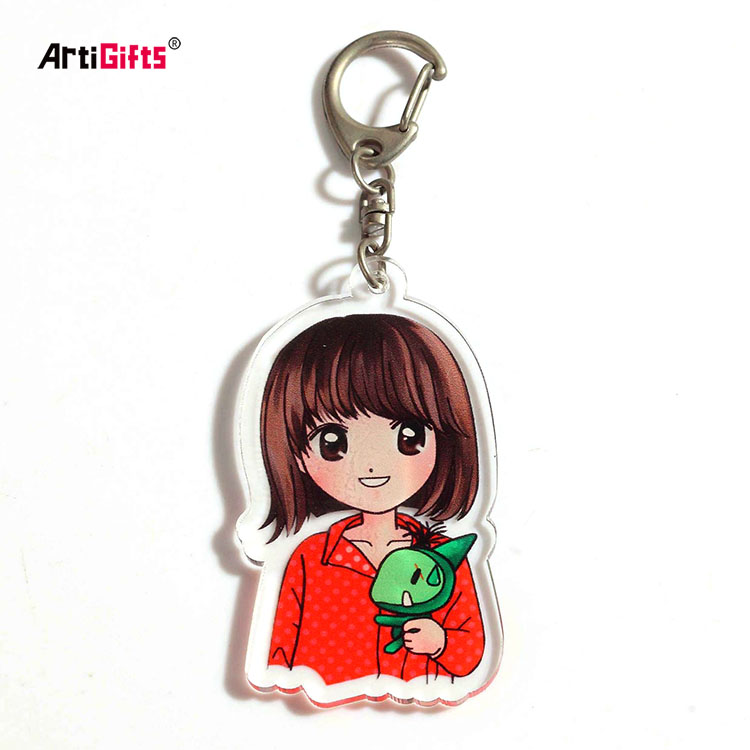 Custom Printed Acrylic Keychains Wholesale Cute Anime Acrylic Charms