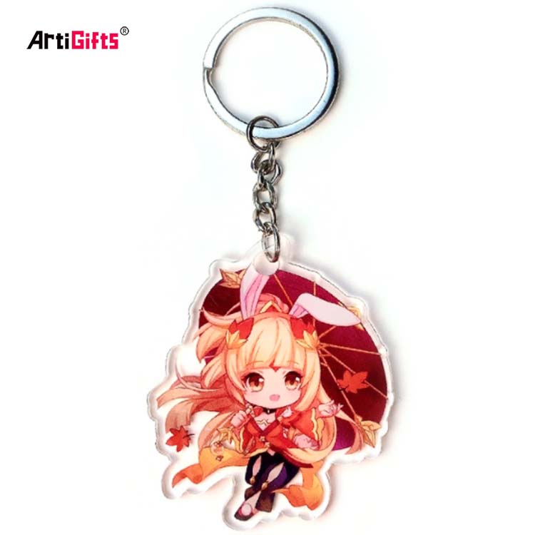 Custom Printed Acrylic Keychains Wholesale Cute Anime Acrylic Charms