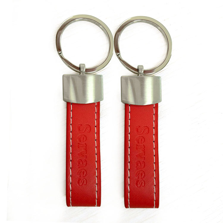 Custom Logo High Quality Pu Keyring Personalized Wholesale