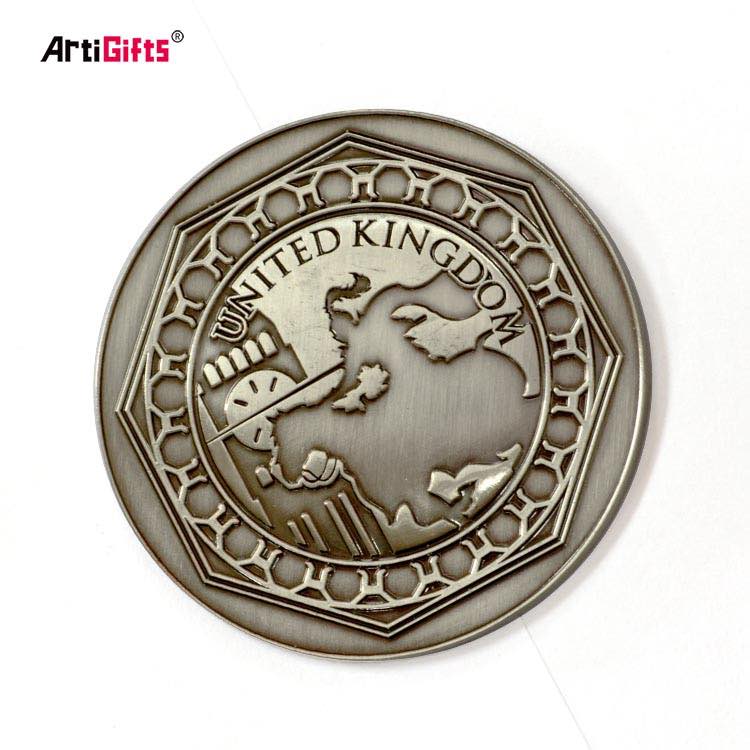 Cheap Plated Golden Uk Coin Stamping Dies Oem Design 