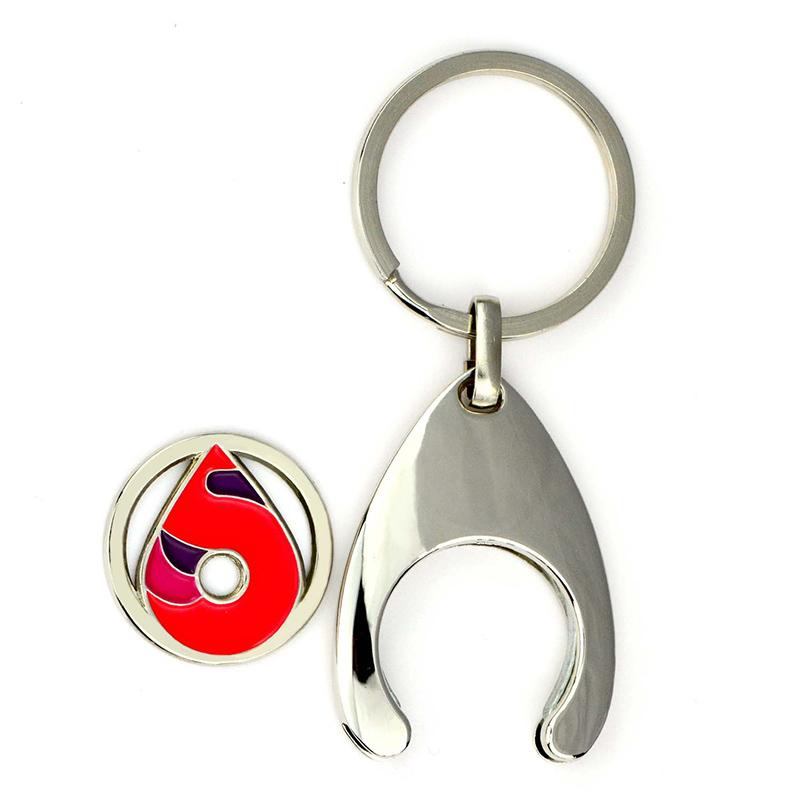 Wholesale fashion key chain coin holder manufacturer