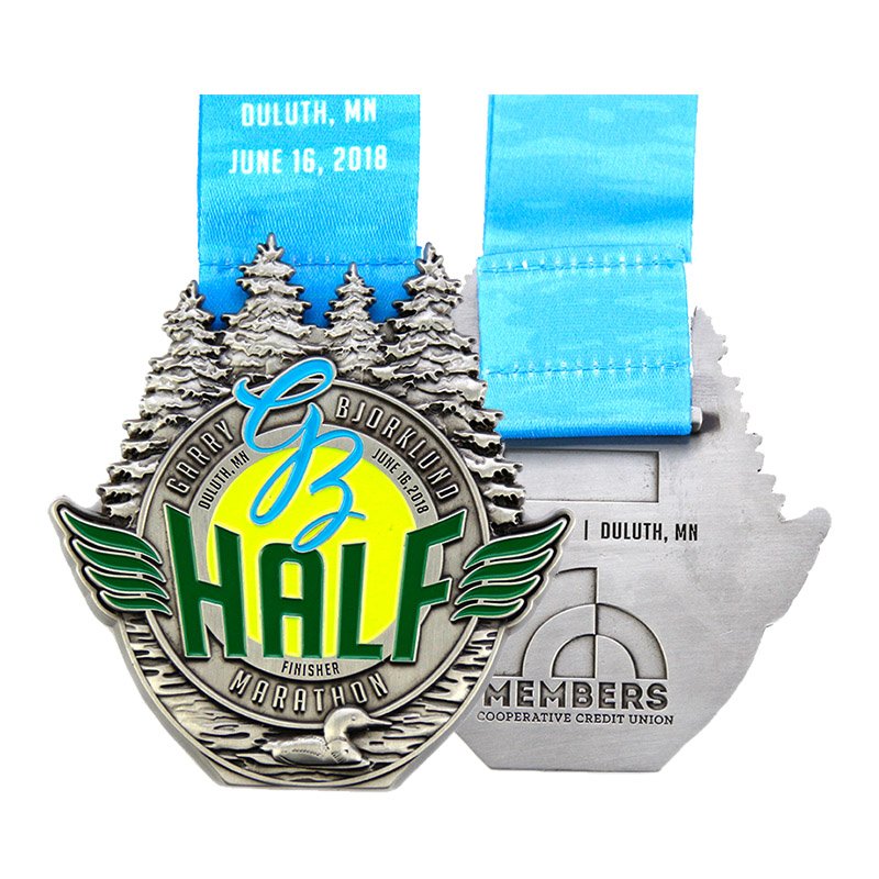 Cast Medal Marathon Custom Metal All Sports Medal Design