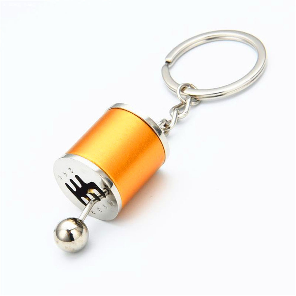 Auto Parts Metal Key Chain Car Six Speed Manual Gearbox Keychain