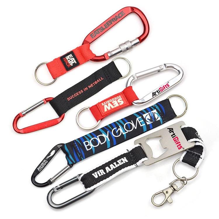 Customised Keychain Logo Neck Strap Key Ring Key Chain Keychain For Woman