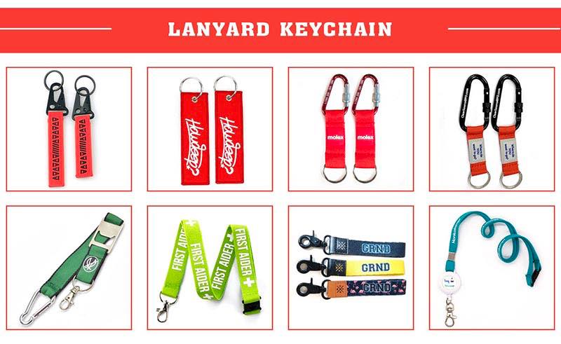 Customised Keychain Logo Neck Strap Key Ring Key Chain Keychain For Woman