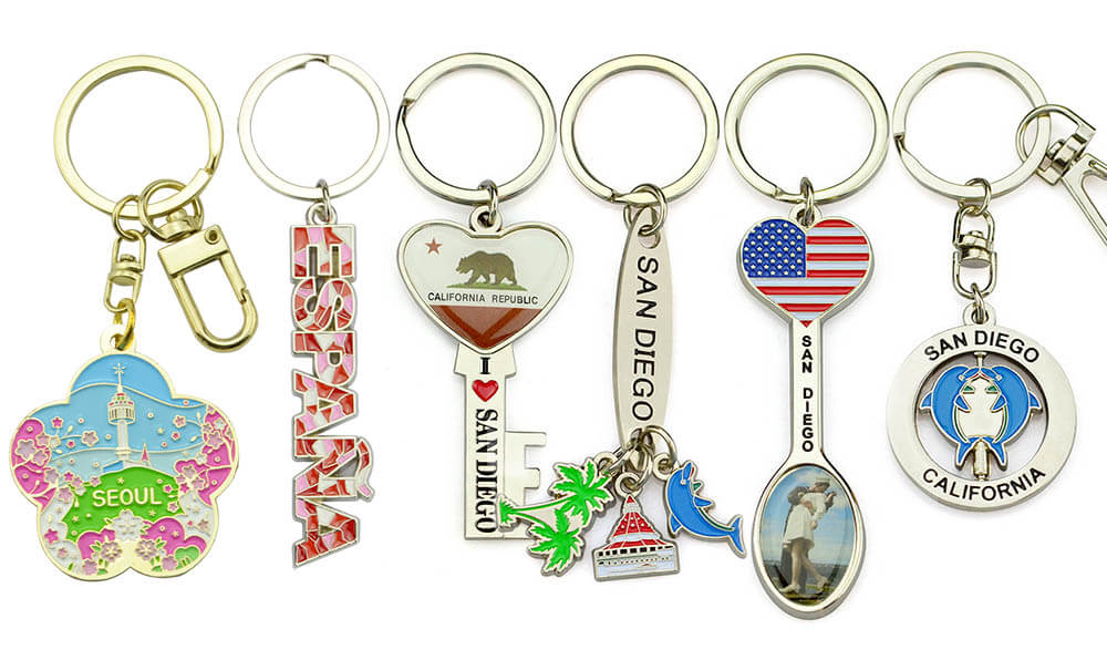 Tourist Souvenir Keychain