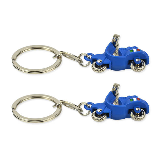 China Supplier Wholesale Custom Shape Souvenir Metal Keychain