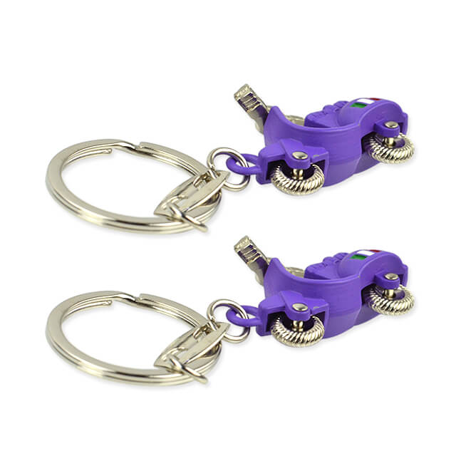 China Supplier Wholesale Custom Shape Souvenir Metal Keychain