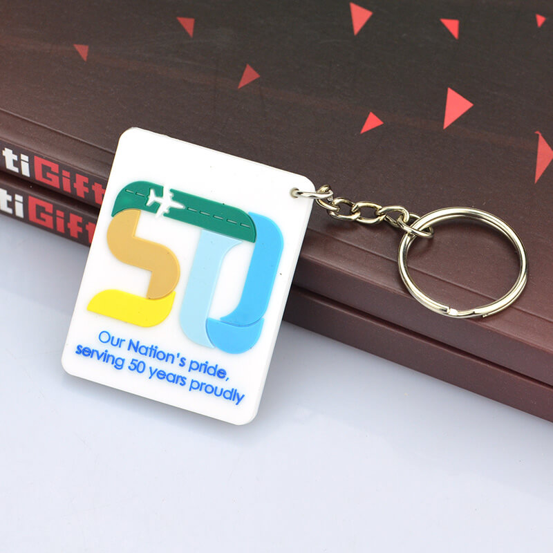 OEM ODM Promotion Custom Rubber Soft Pvc Keychain