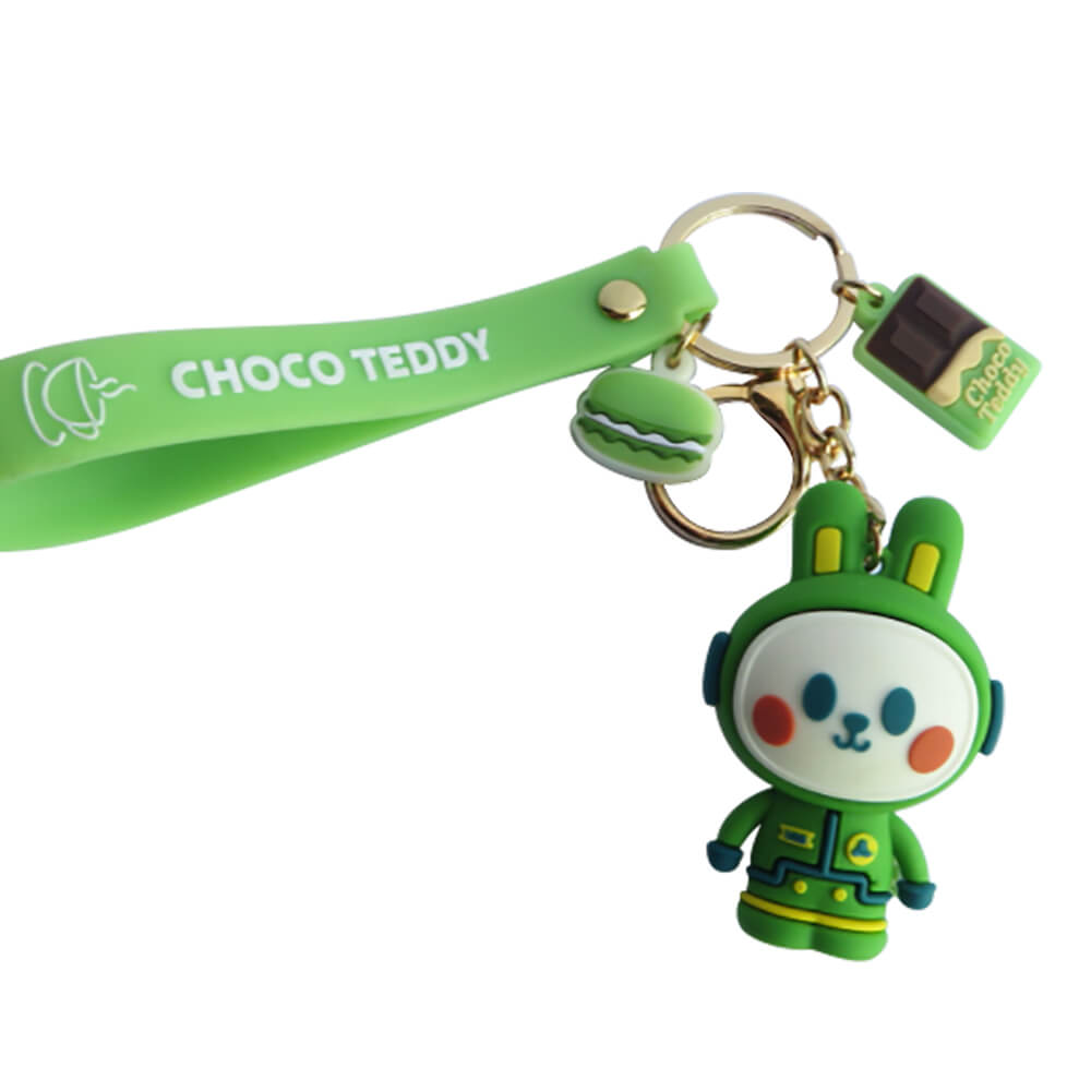 OEM/ODM Promotional Gifts Cartoon 2d 3d Key Chain Soft Rubber Pvc Keychain