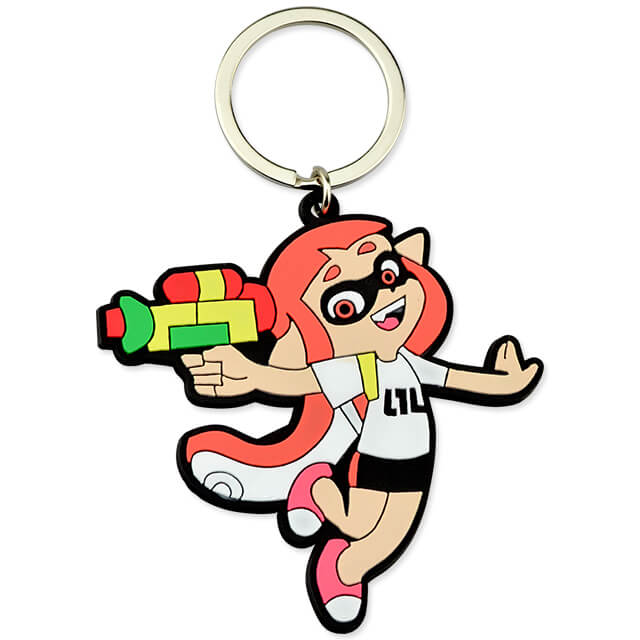 Promotional Gifts Custom Design Keychain Soft 2d Rubber PVC Key Chain