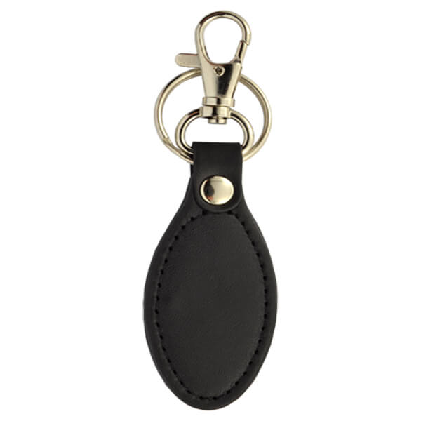 Manufacture Custom Blank Leather Keyring Keychain Key Ring