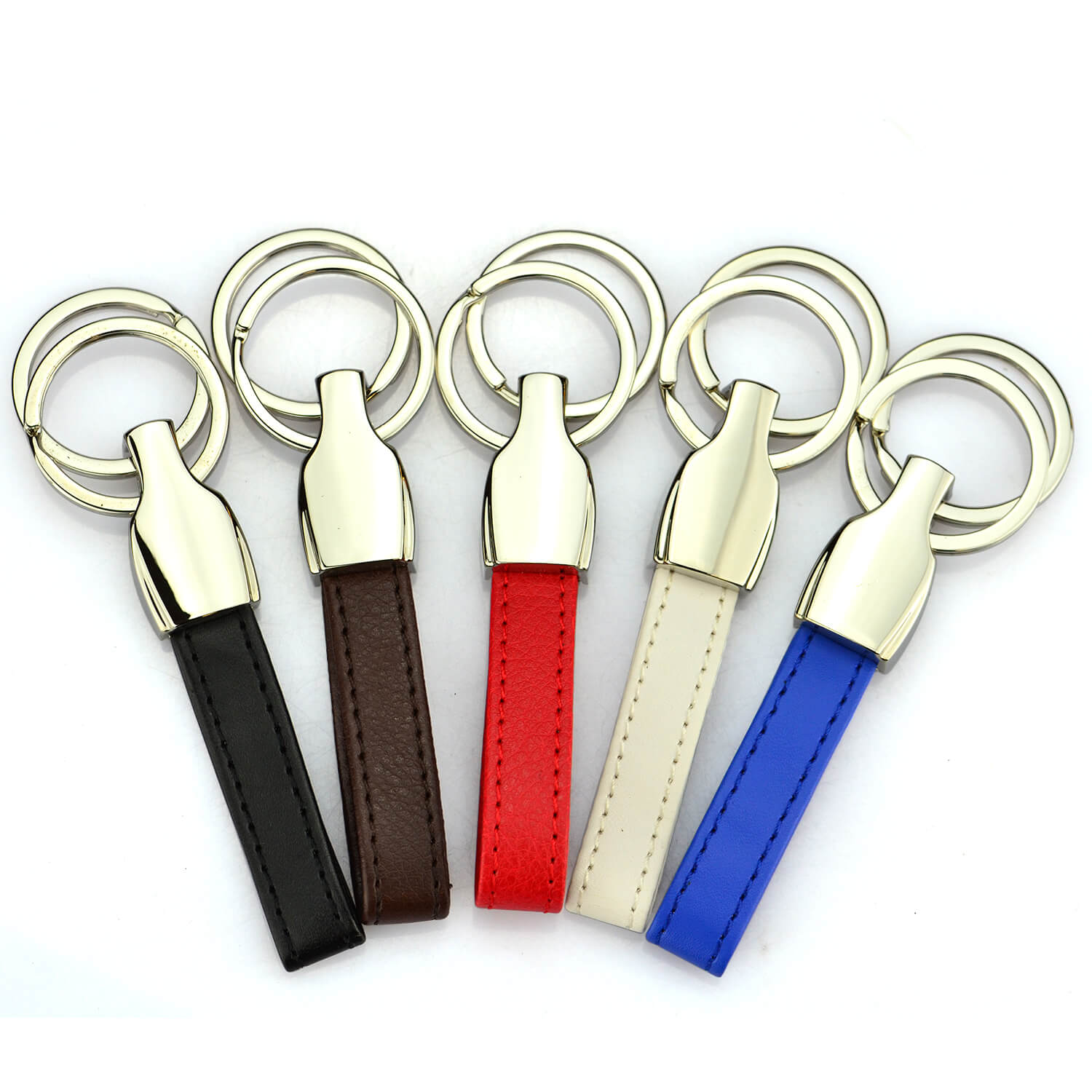 Wholesale Designer Bulk Personalized Custom Genuine Branded Car Logo  Engraved Keyring Key Chain Holder Blank Luxury Wristlet PU Leather Keychain  for Promotion - China Leather Keychain and Leather Keychain Luxury price