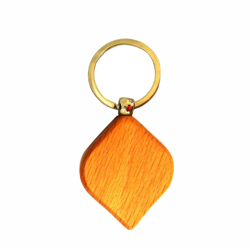 DIY Handmade Wooden Wooden Keychain Rings For Painting And Engraving Crafts  From Alley66, $9.57