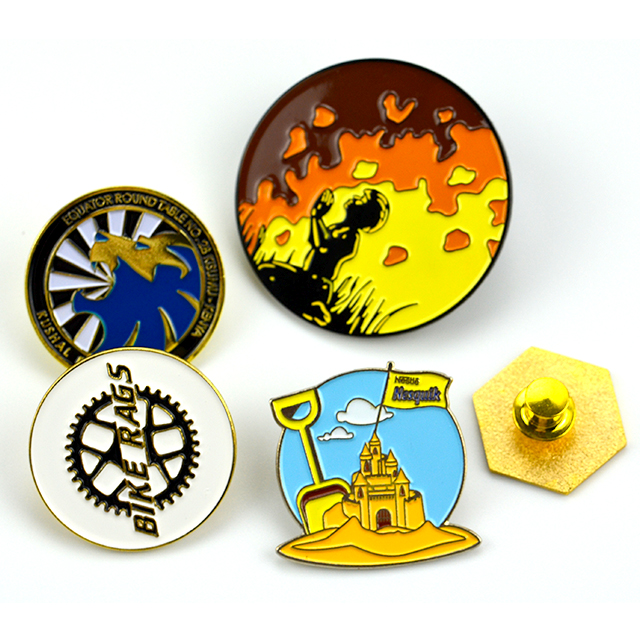 Custom Logo Enamel Metal Cute Cartoon Enamel Custom Lapel Pins