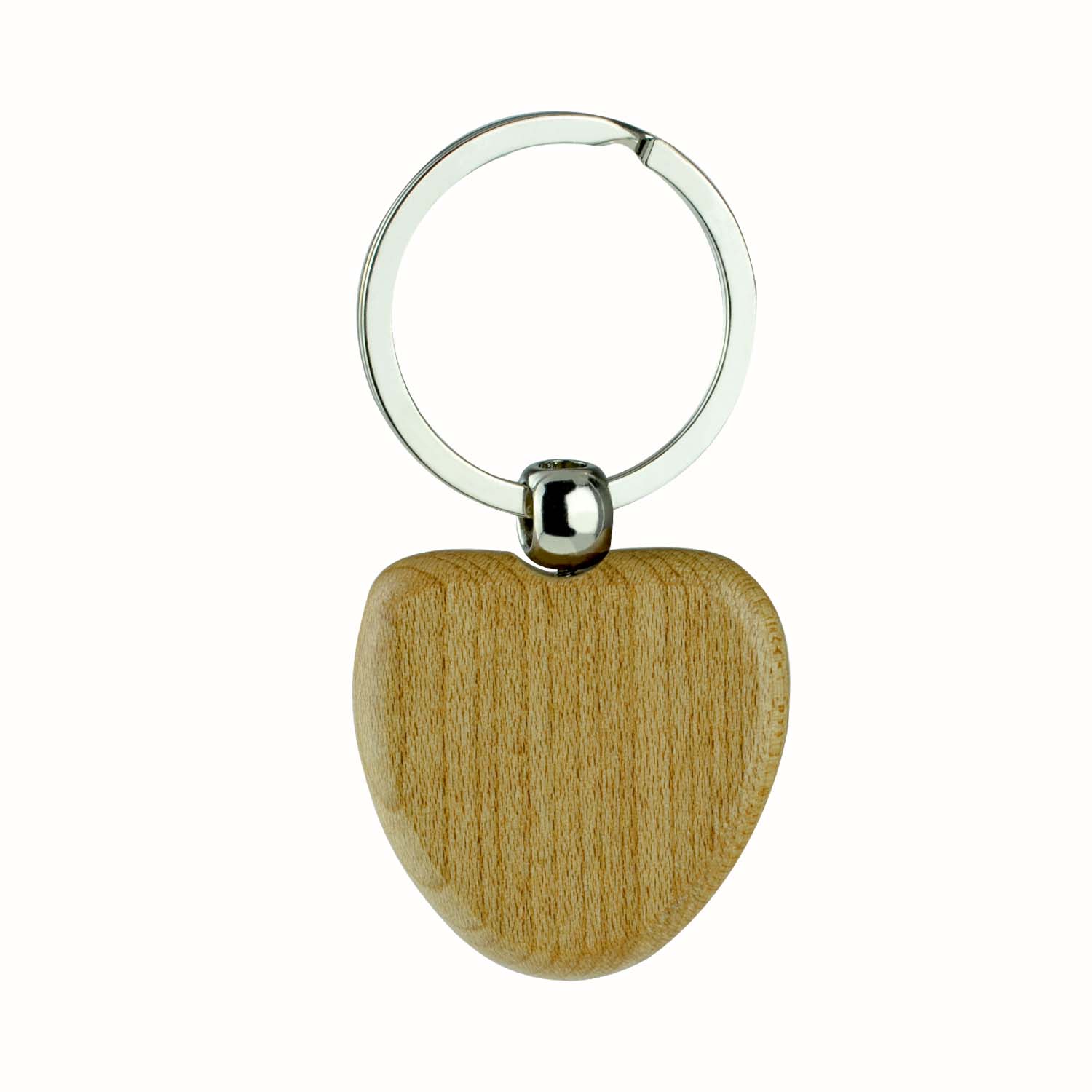 Custom Wooden Laser Logo Engraving Wood Key Chain Wooden Keyring