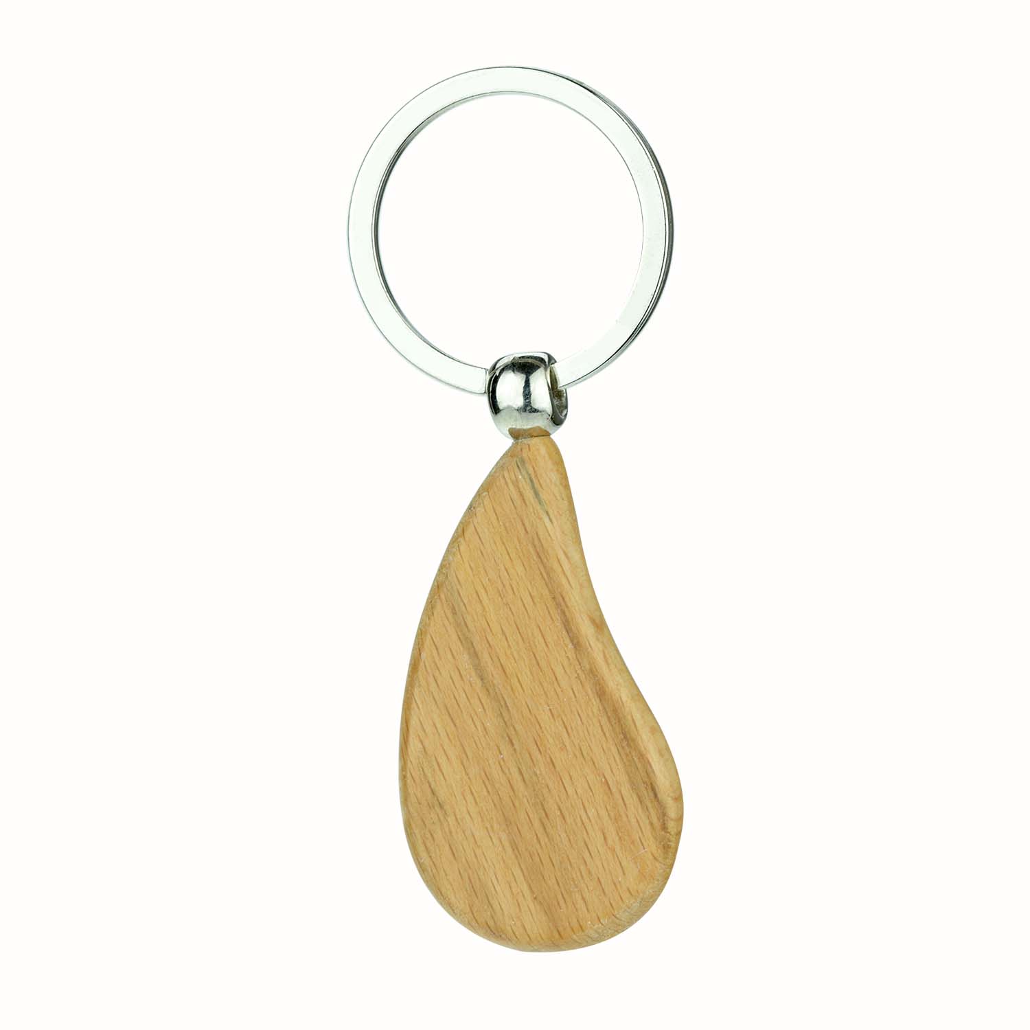 Custom Wooden Laser Logo Engraving Wood Key Chain Wooden Keyring