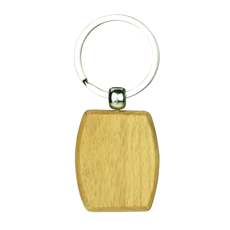 Sublimation Key Ring Heat Transfer DIY Printing Blank Wood Keychains