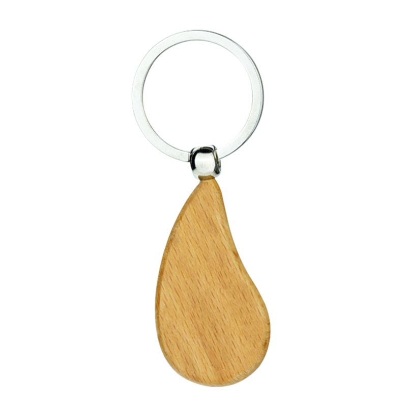 Sublimation Key Ring Heat Transfer DIY Printing Blank Wood Keychains