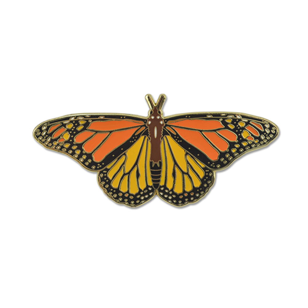 Wholesale Colorful Metal Lapel Brooch Pin Butterfly Enamel Pins For Clothes