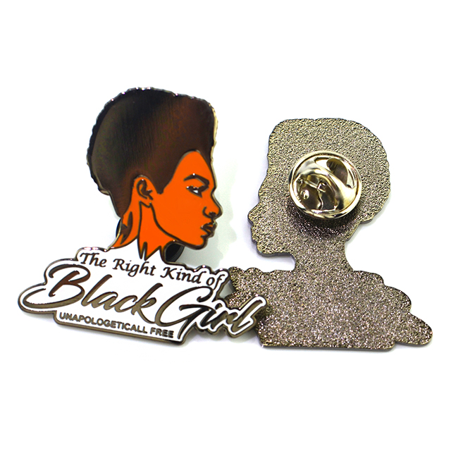 Factory Custom Fashion Brooch Metal Soft Hard Enamel Badge Lapel Pin