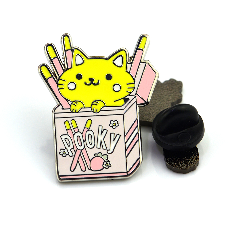 Factory Wholesale Metal Enamel Badge Cute Lapel Pins Promotional Gifts Free Design