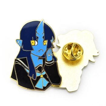 Custom Lapel Pins Hard Enamel Lapel Pins with Butterfly Clutch Enamel Pins