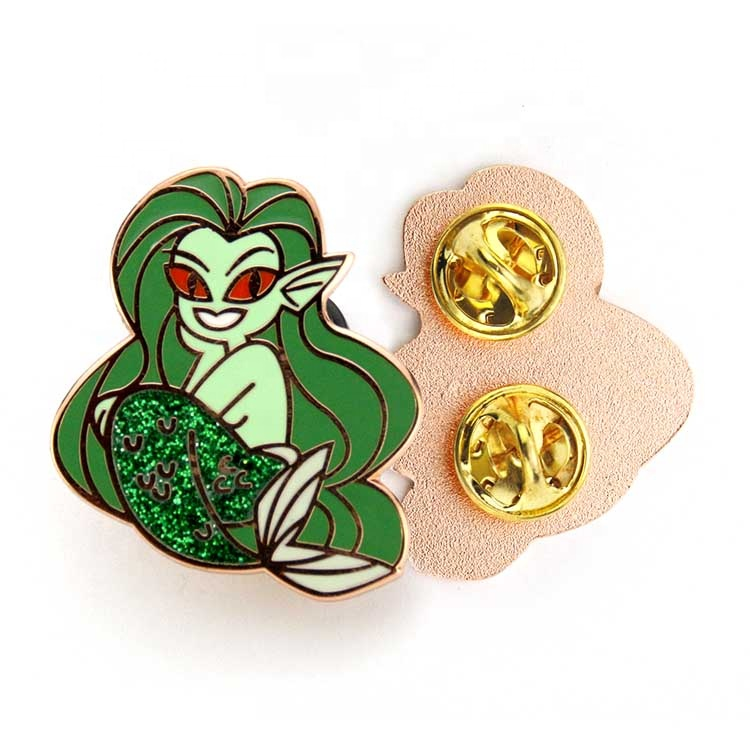 Custom Lapel Pins Hard Enamel Lapel Pins with Butterfly Clutch Enamel Pins