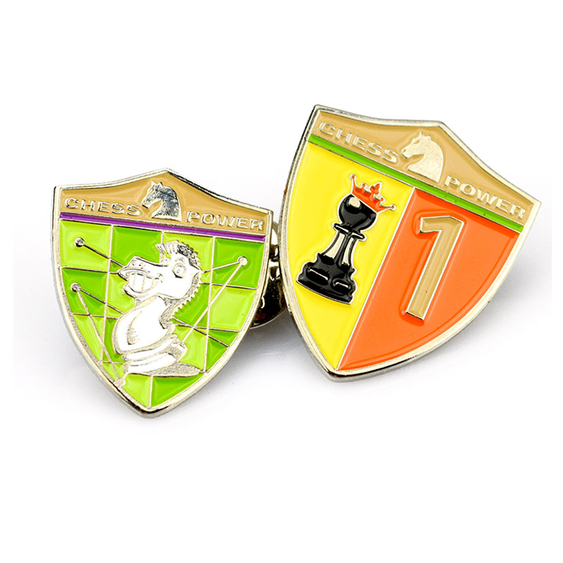 Factory Custom Soft Hard Enamel Pin Zinc Alloy Metal Badge Business Lapel Pin Brooch with Logo