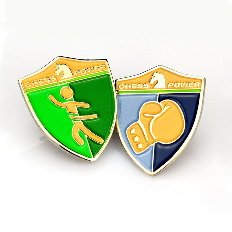 Factory Custom Soft Hard Enamel Pin Zinc Alloy Metal Badge Business Lapel Pin Brooch with Logo