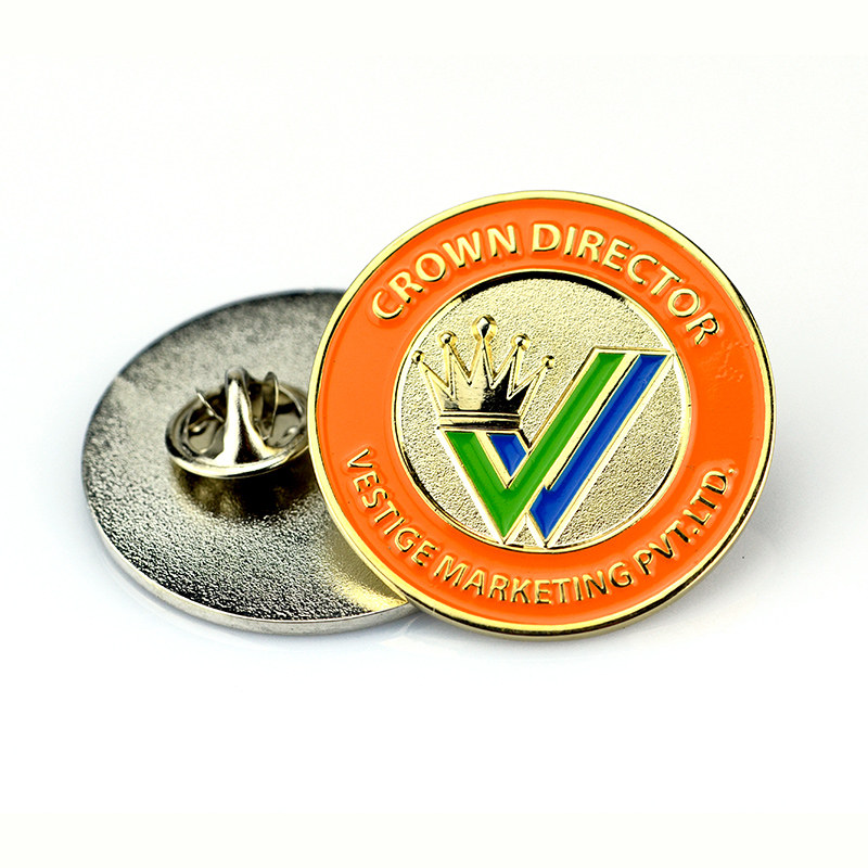 OEM Factory Price Custom Security Badge Metal Lapel Pins Enamel Pin