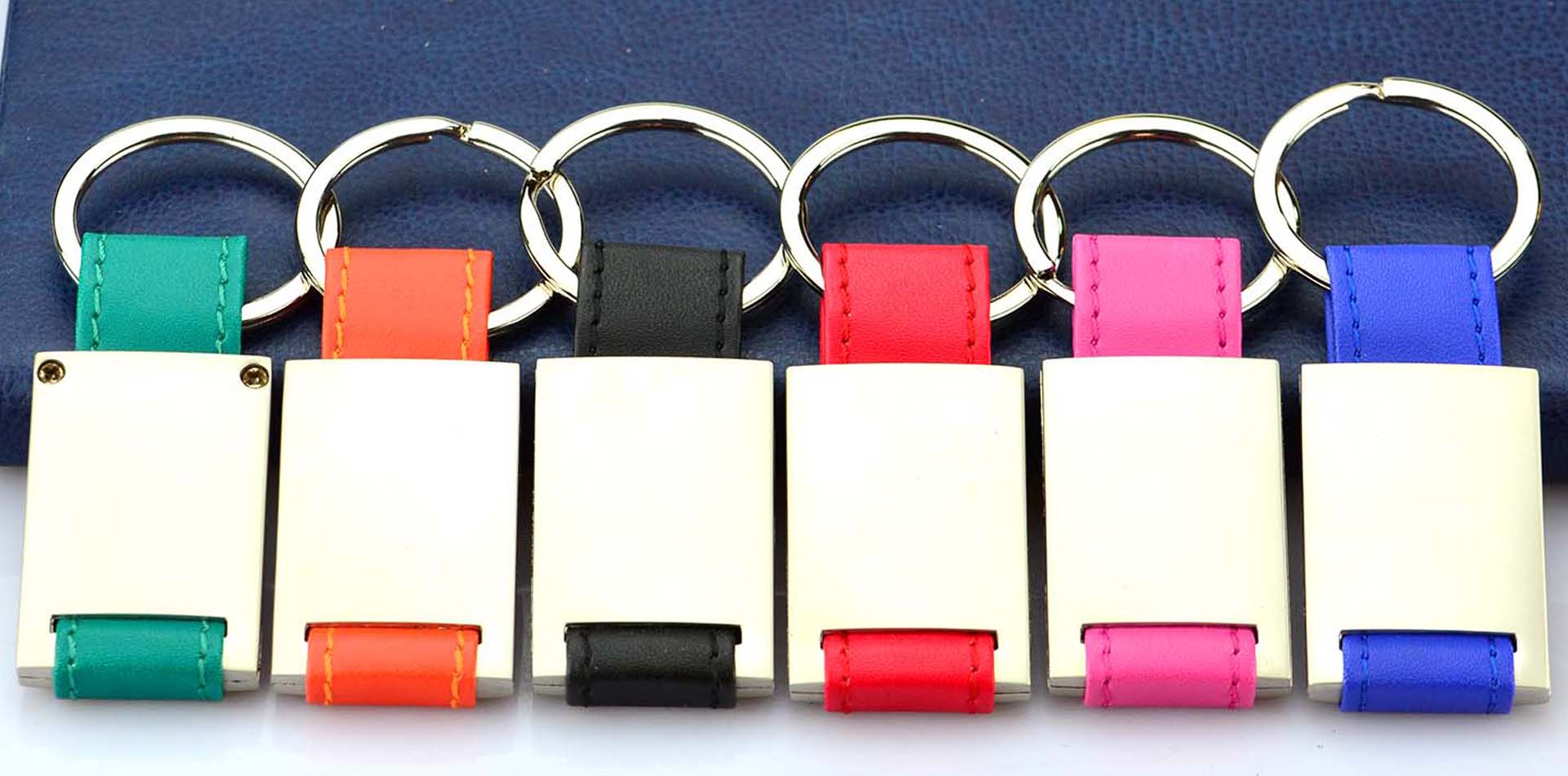 leather keychain