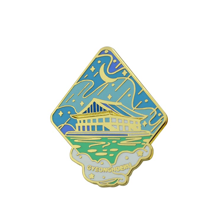 Hot Lapel Pin Badge Manufacturer No Minimum Custom Hard Soft Anime Silkscreen Enamel Pin