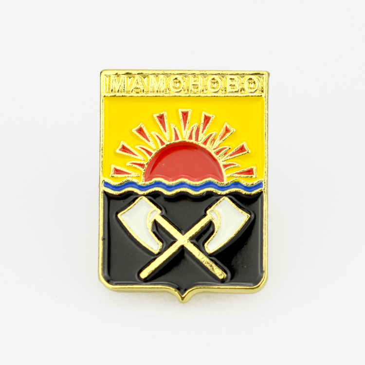 China Factory Wholesale No Minimum Bulk Logo Custom Metal Hard Enamel Lapel Badge Pin Manufacturer
