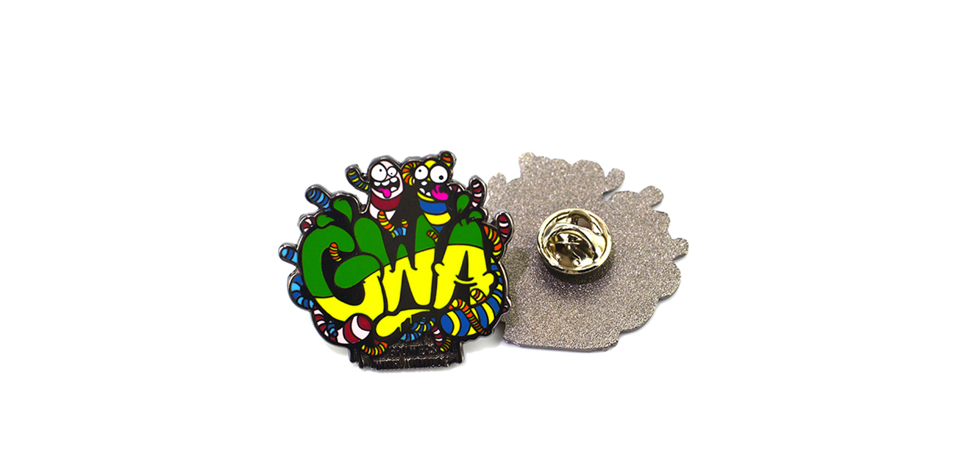 Dyed Enamel Pin