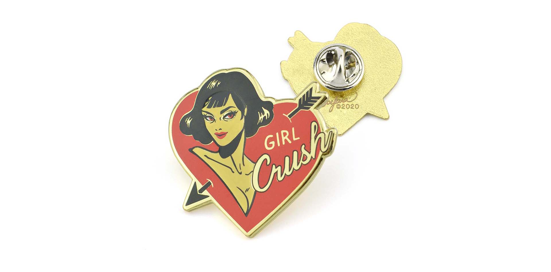 Soft Enamel Metal Pin