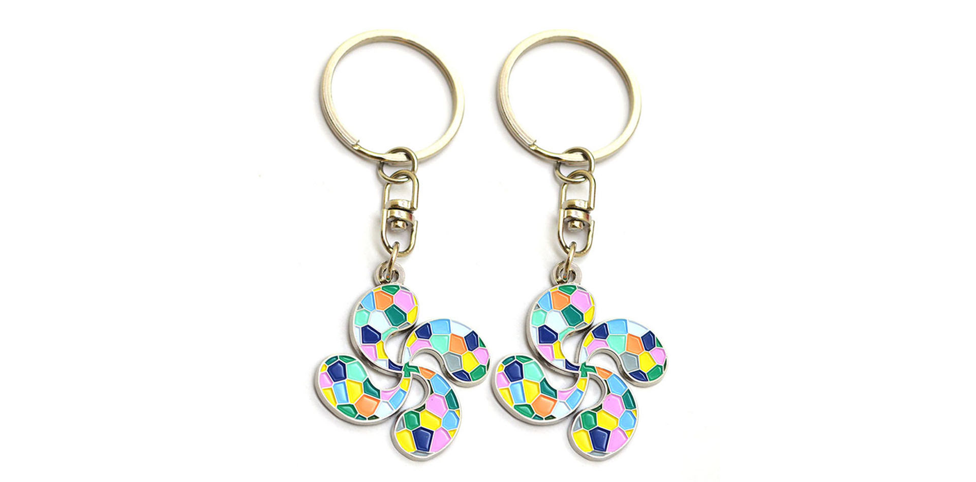 Enamel Metal Keychain