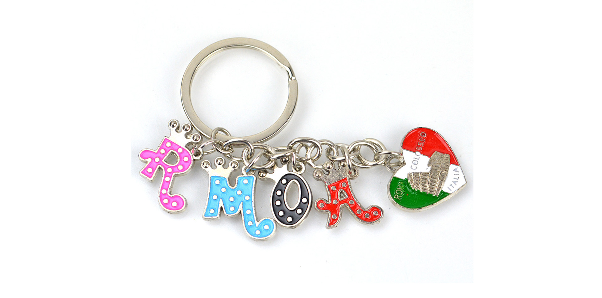 Enamel Metal Keychain