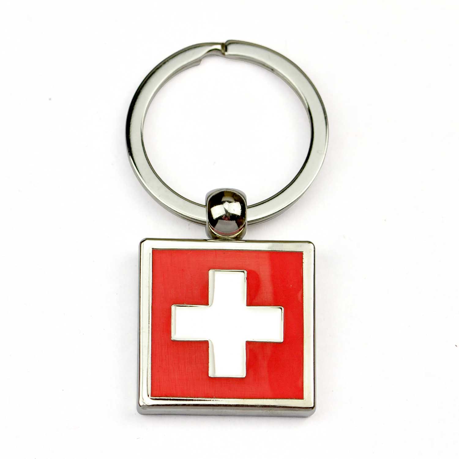 Manufacturer Custom Waterproof Metal Enamel Logo Exquisite Gifts Key Rings Keychain
