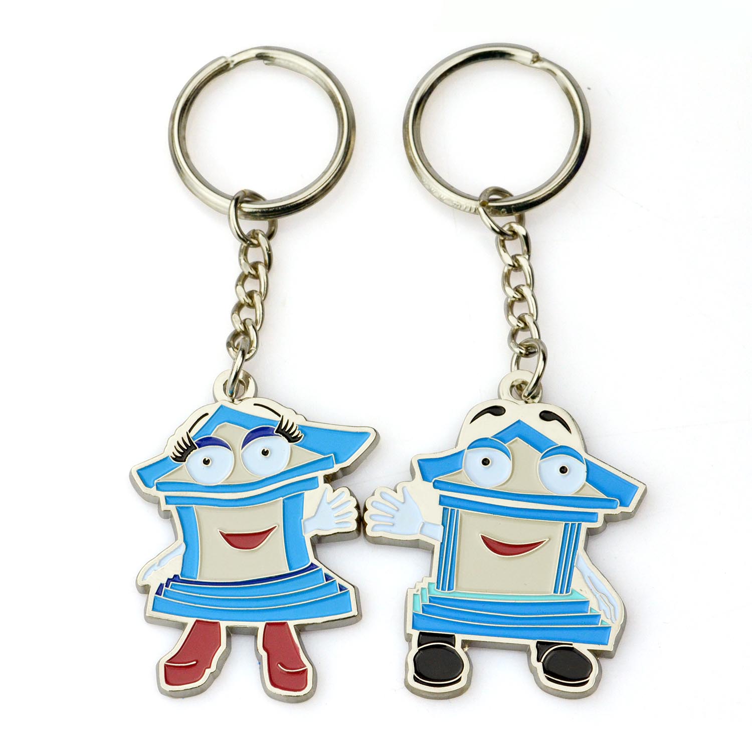 Designer Bag Charms Keychain Custom Cute Key Chain Sublimation Keychain Blanks Stainless Steel