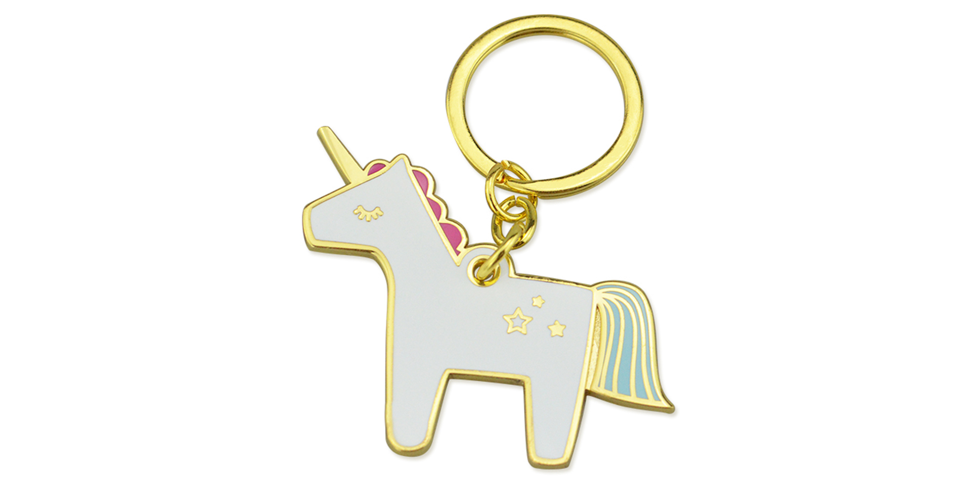 Soft Enamel Metal Keychain