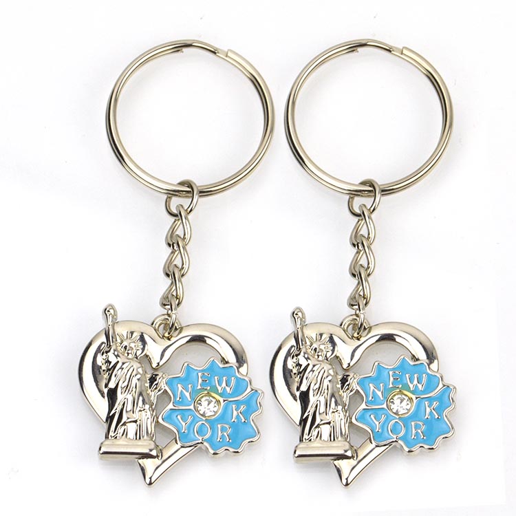 Manufacturer Custom Metal Promotional Key Chain High Quality Enamel Key Chain Wholesale Bulk