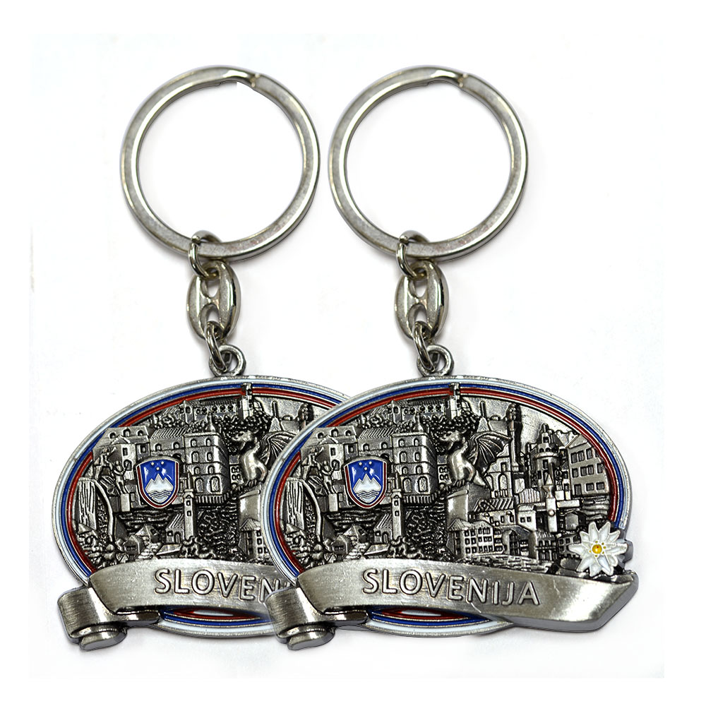 Manufacturer Custom Metal Promotional Key Chain High Quality Enamel Key Chain Wholesale Bulk