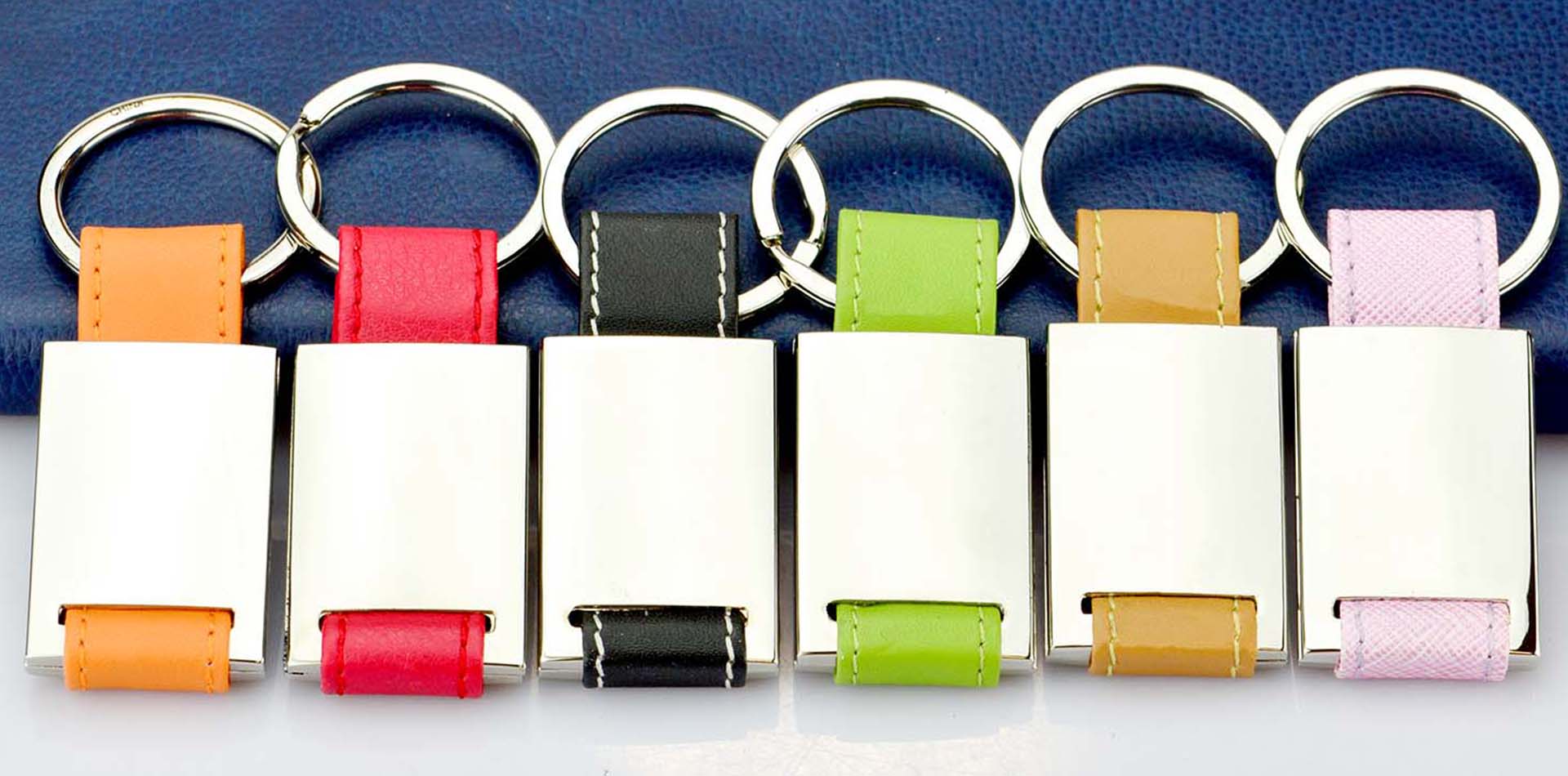 Custom Pu Leather Keychain