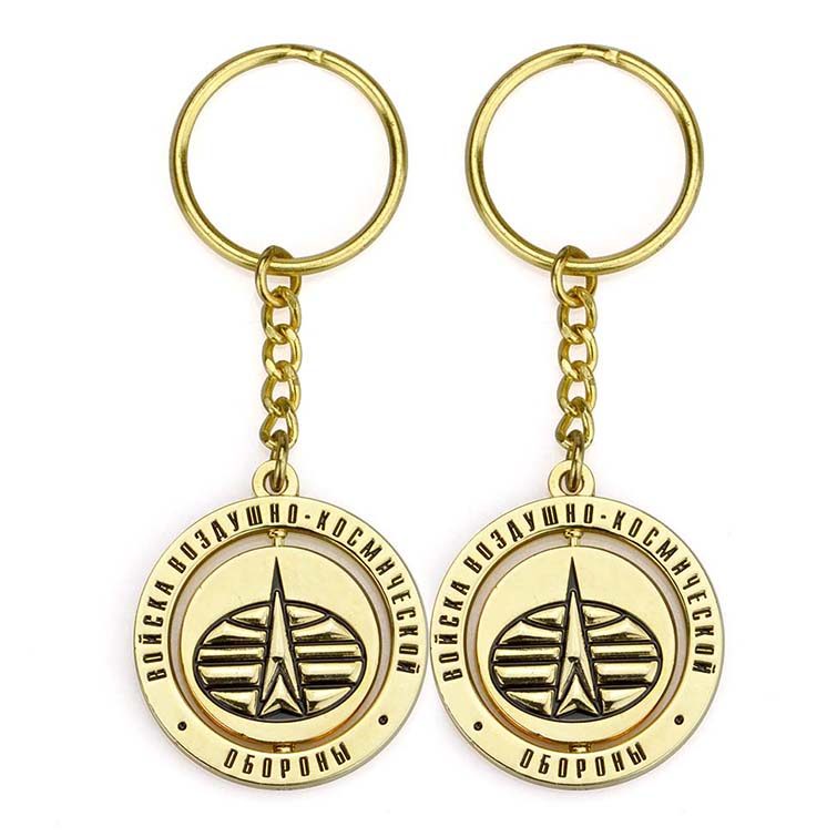 Oem Factory Rounded Blank Sublimation Keychains Customized Metal Custom Designer Keyring Key Chain