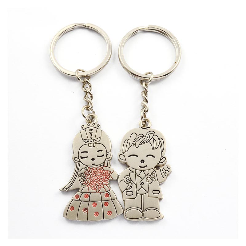 Fashion Designer Keychain Stanless Steel Keychain Custom Logo
