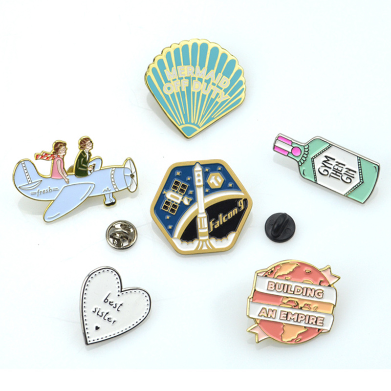 Hard Enamel Pin Manufactuer Custom Enamel Pins Bulk