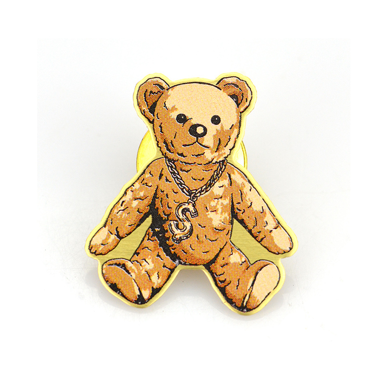 Enamel Pin Manufacturer Uv Print Brass Lapel Pin