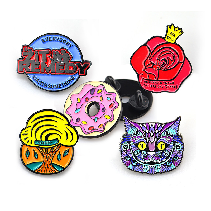 Bulk Lapel Pin Badges Manufacturer Custom Fashion Hard Enamel Lapel Pin